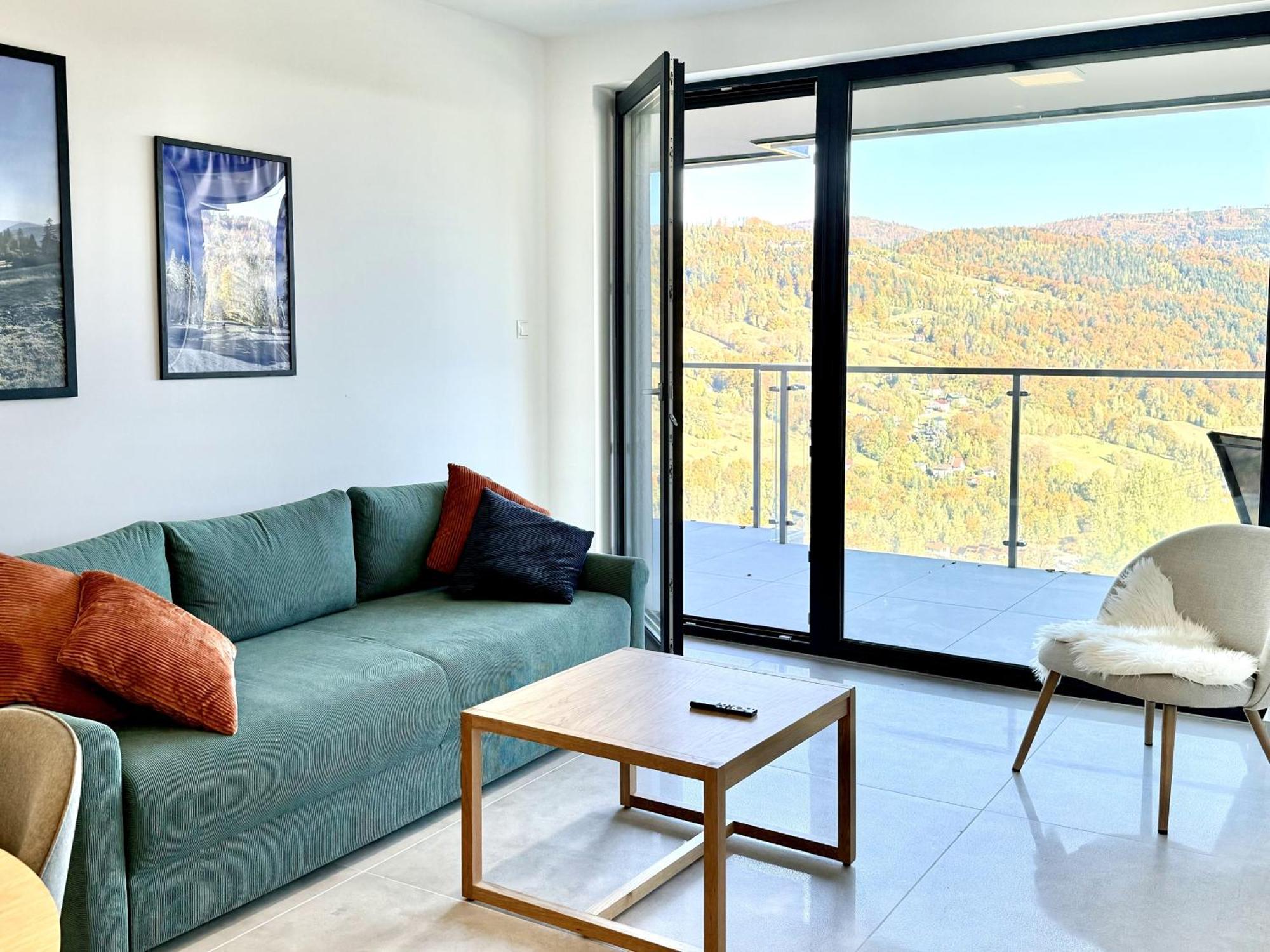 Owysoko - Apartamenty Z Widokiem 200 M Od Tras Szczyrk Mountain Resort Kamer foto