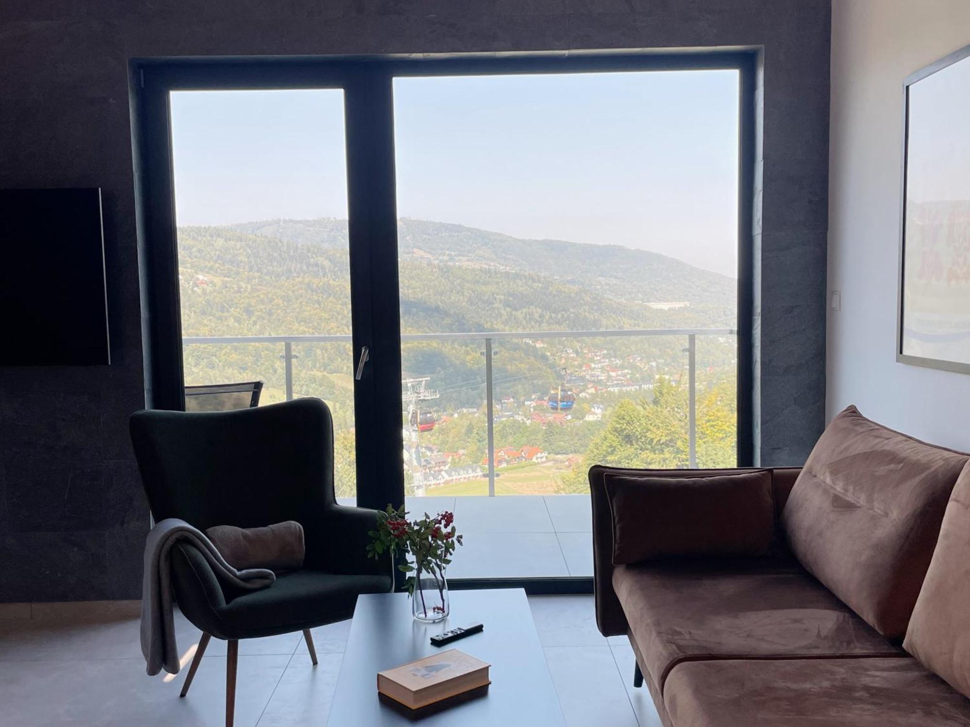 Owysoko - Apartamenty Z Widokiem 200 M Od Tras Szczyrk Mountain Resort Kamer foto