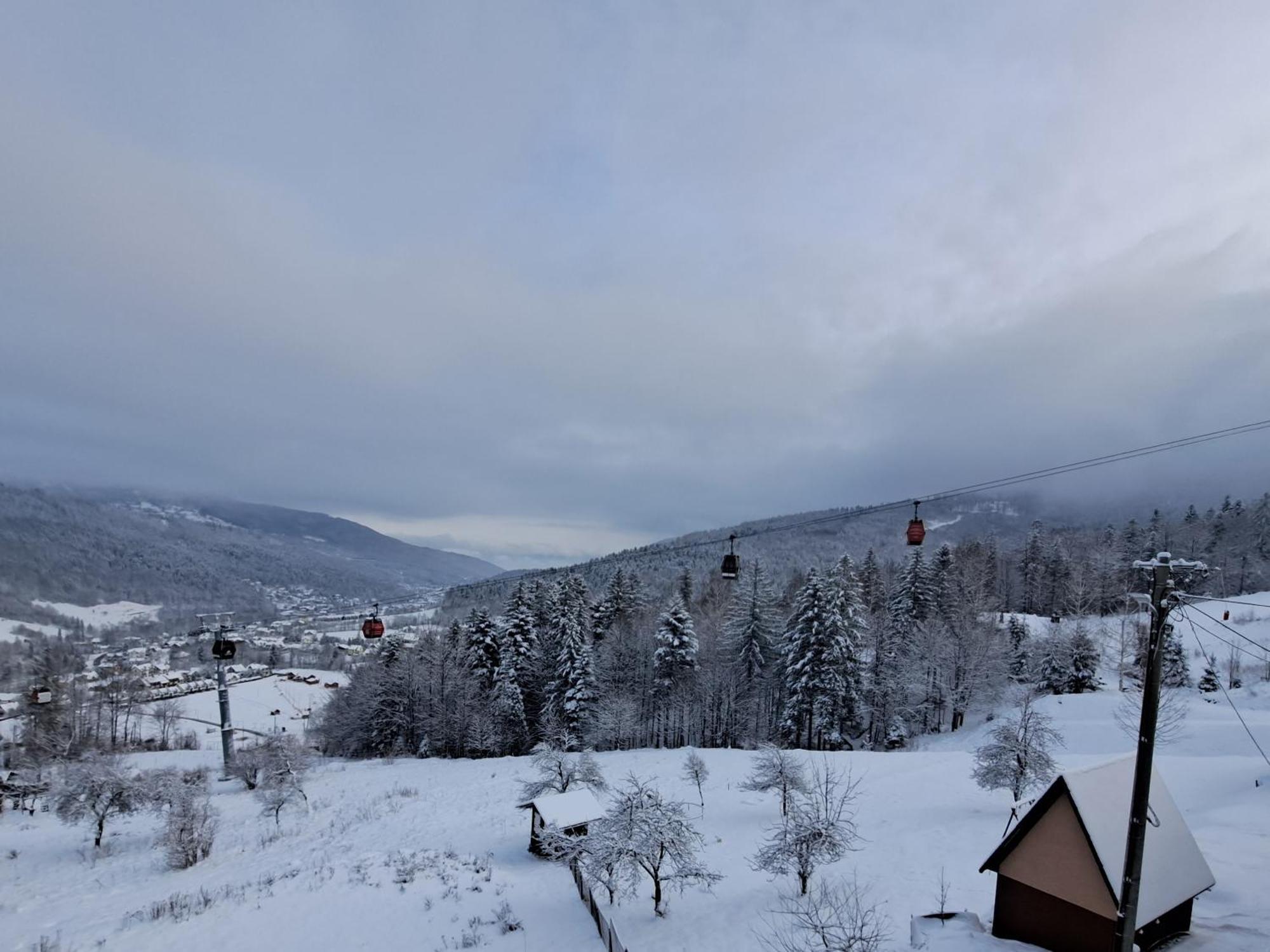 Owysoko - Apartamenty Z Widokiem 200 M Od Tras Szczyrk Mountain Resort Buitenkant foto