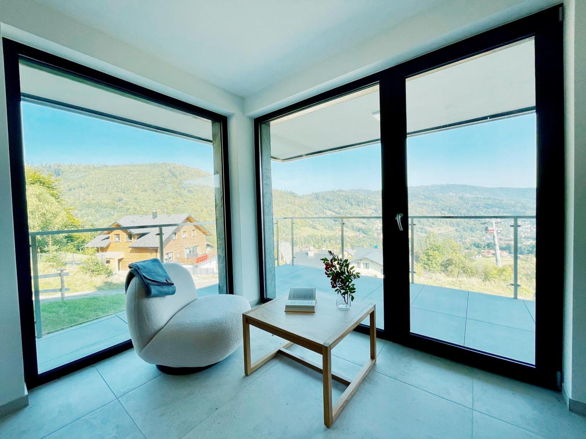 Owysoko - Apartamenty Z Widokiem 200 M Od Tras Szczyrk Mountain Resort Buitenkant foto